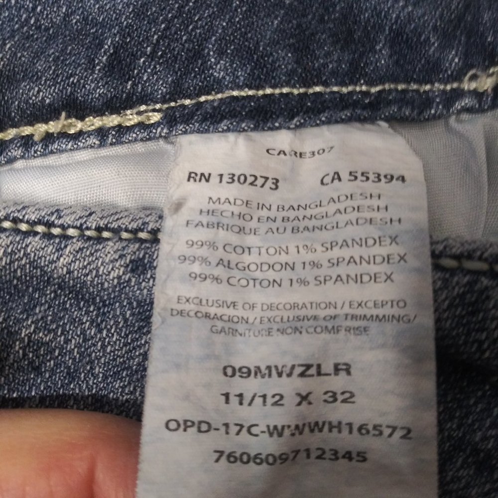 2306 Jeaniemade Size 11/12 Wrangler Stretch Bell-Bottoms - Picture 5 of 6